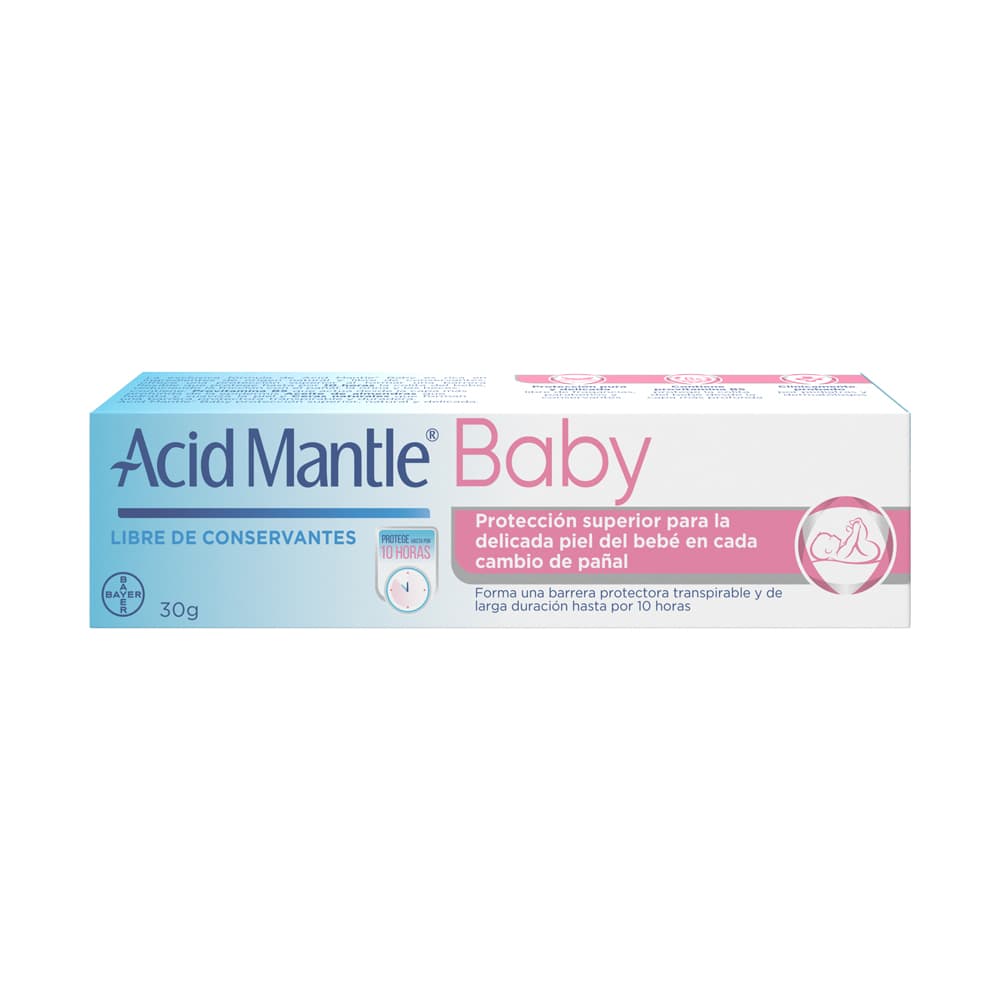 Acid-Mantle Baby Libre Conservantes Emulsión Tópica Tubo X 30Gr