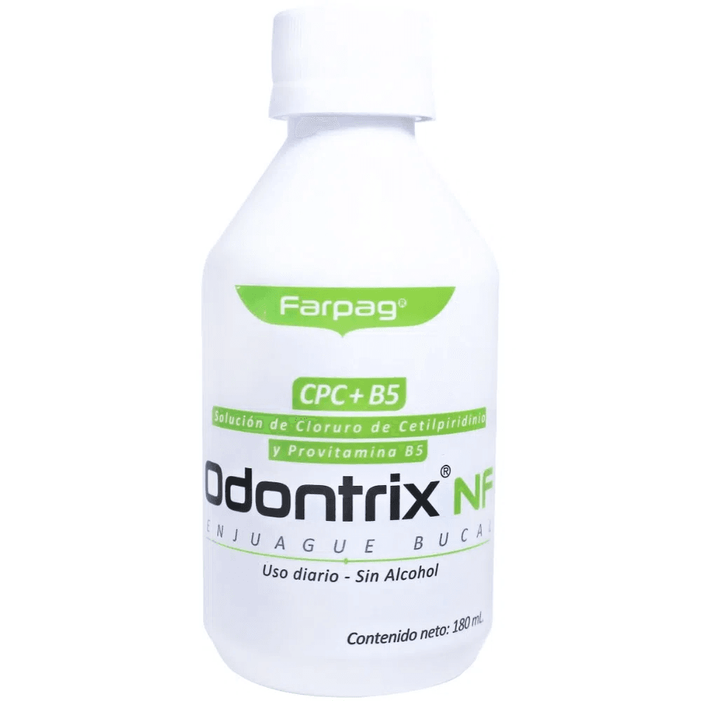 Odontrix Nf Enjuague Bucal De Cloruro De Cetilpiridinio Frasco X 180Ml
