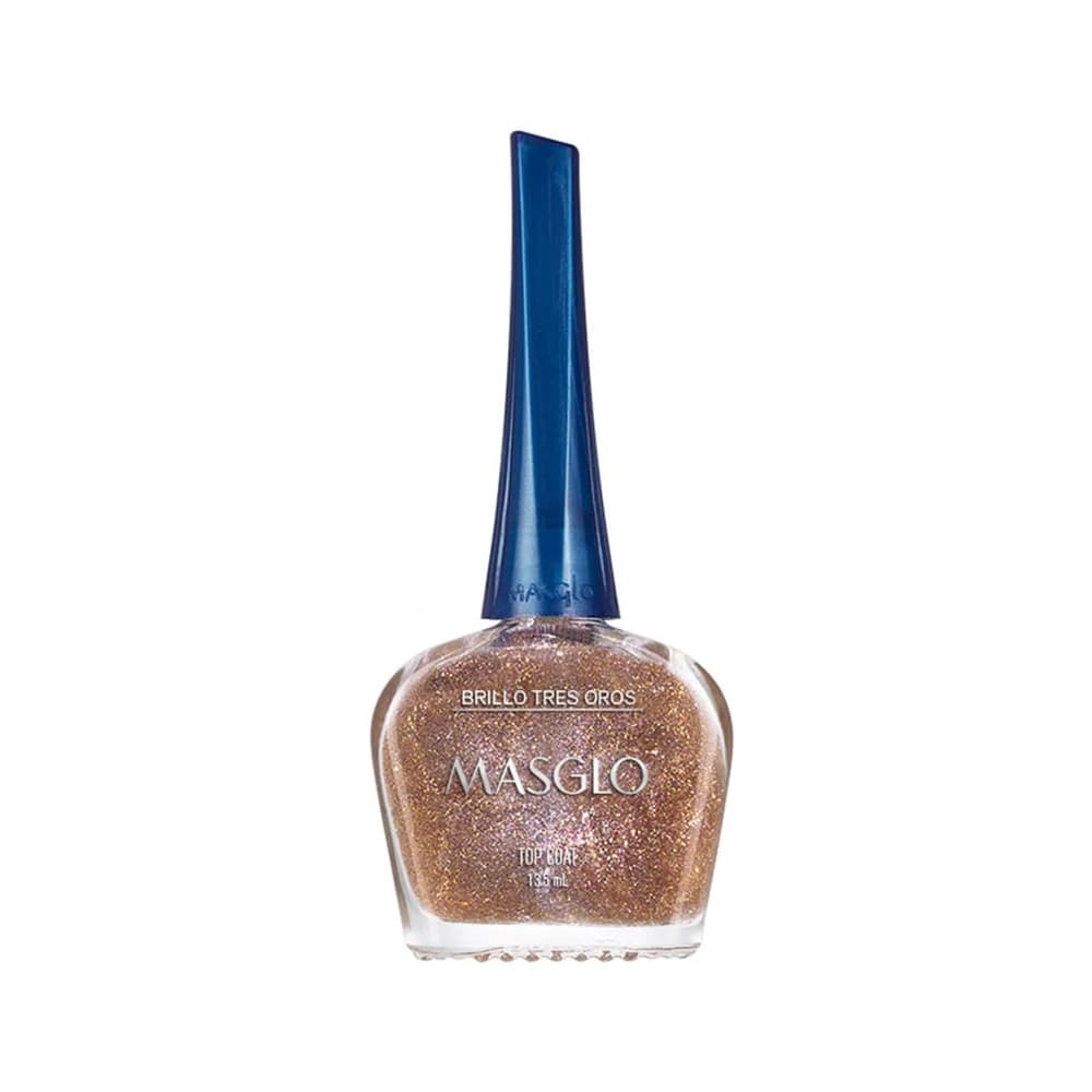 Esmalte Para Uñas Masglo Brillo Tres Oros Frasco Por 13.5Ml