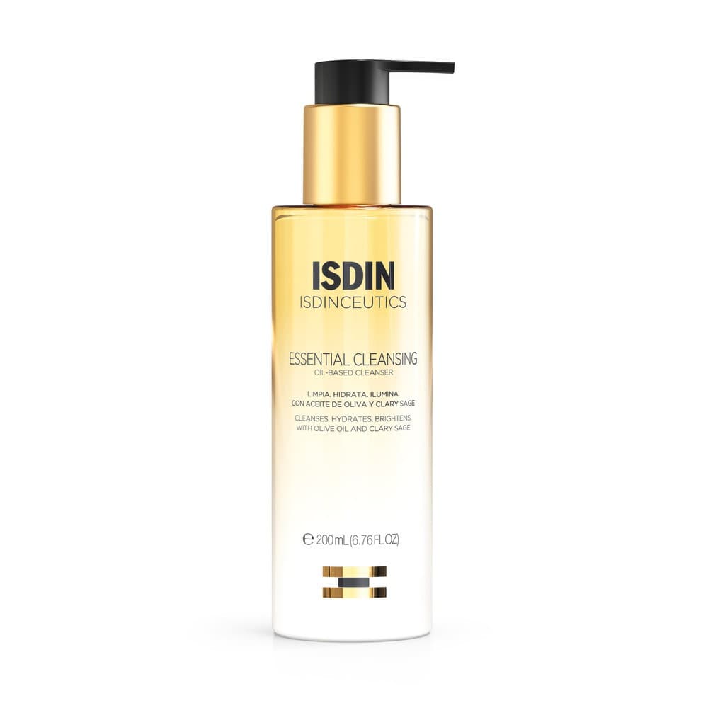 Aceite Limpiador Isdin Essential Cleansing Frasco X 200Ml
