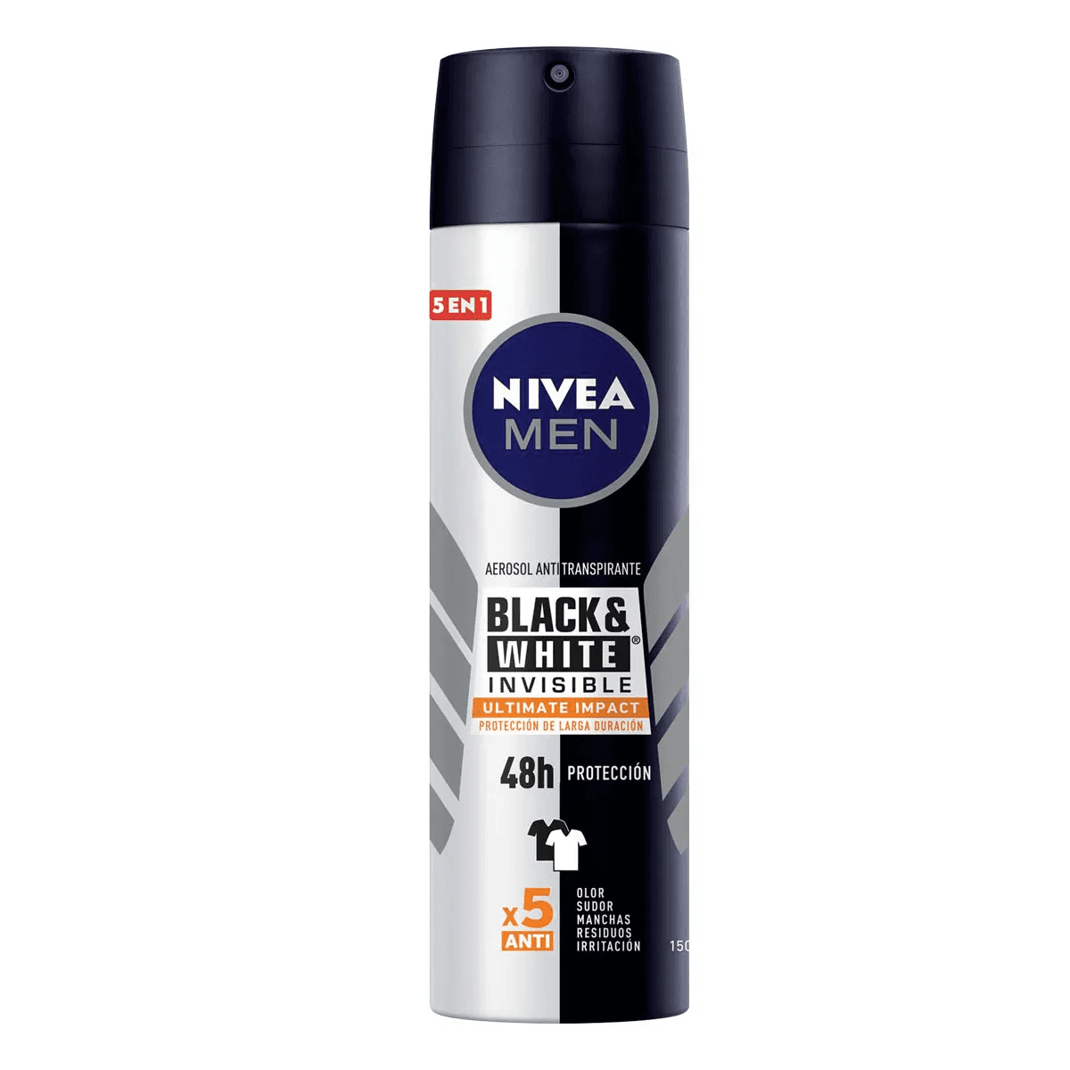 Desodorante Nivea Men Black & Withe Frasco X 150Ml