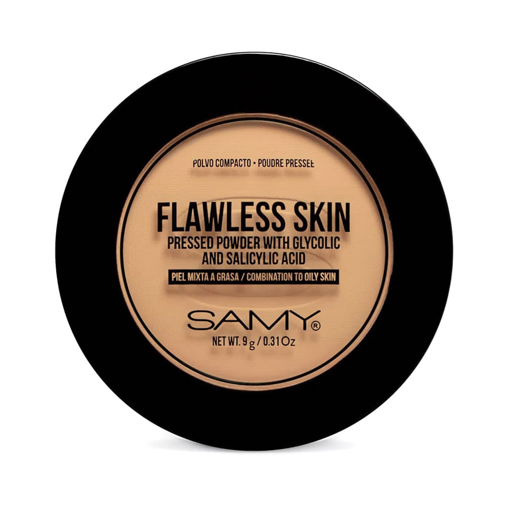 Polvo Compacto Samy N 3 Piel Mixta A Grasa Lata X 9Gr