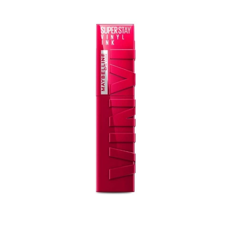 Labial Líquido Maybelline Super Stay Vinyl Ink Acabado Brillante Tono  Wicke 4.2 Ml