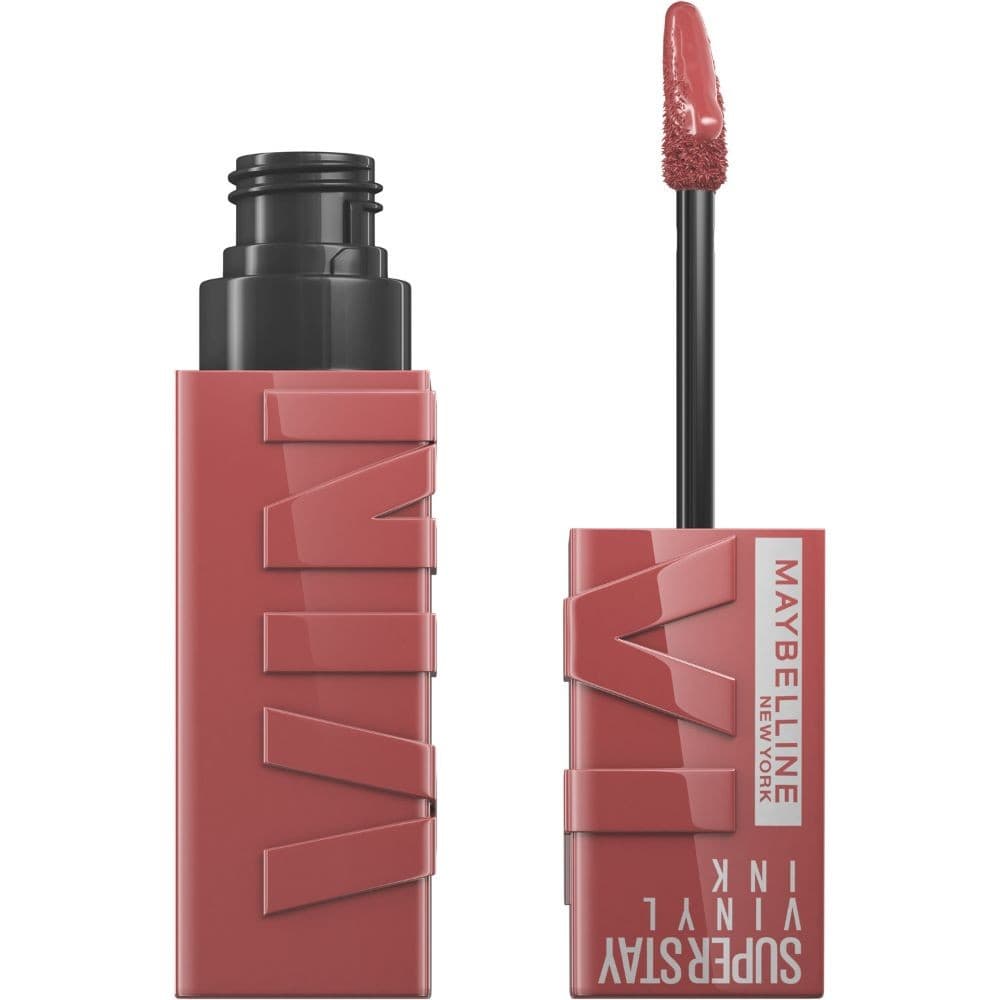 Labial Líquido Maybelline Super Stay Vinyl Ink Acabado Brillante Tono  Cheeky 4.2 Ml