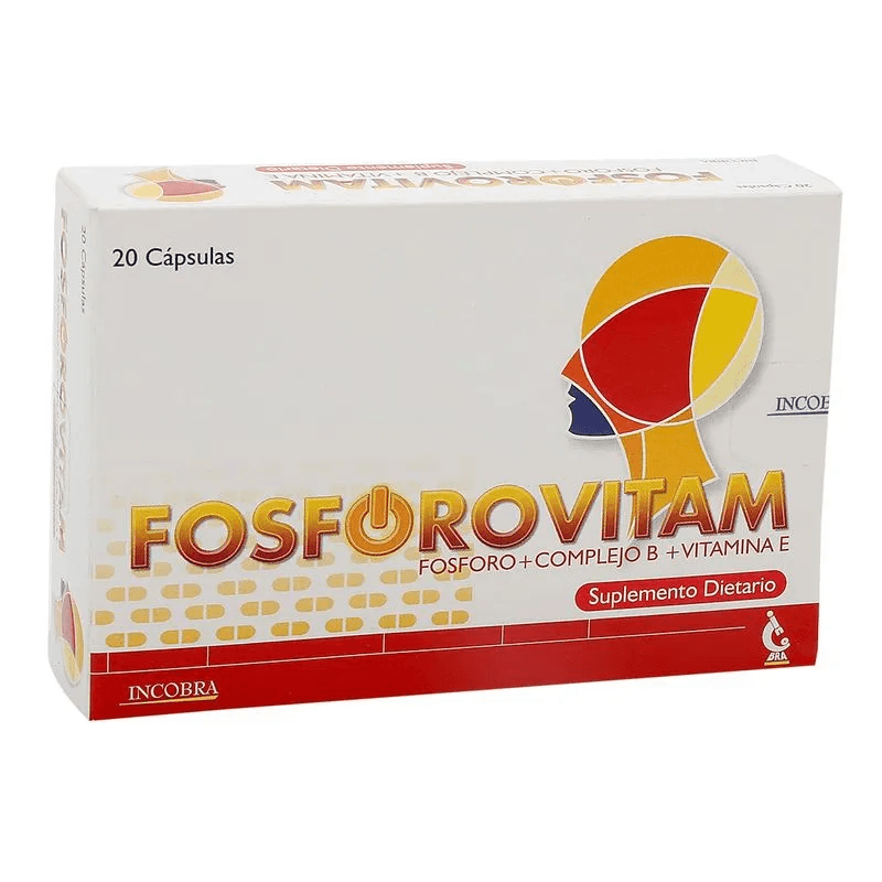 Fosforovitam Incobra Multiples Componentes Cápsulas Caja X 20