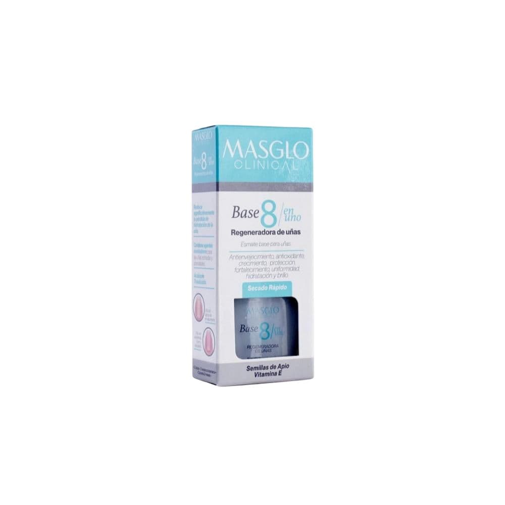 Base Reparadora De Unas Masglo Semillas De Apio Vitamina E Fco X 13.5Ml