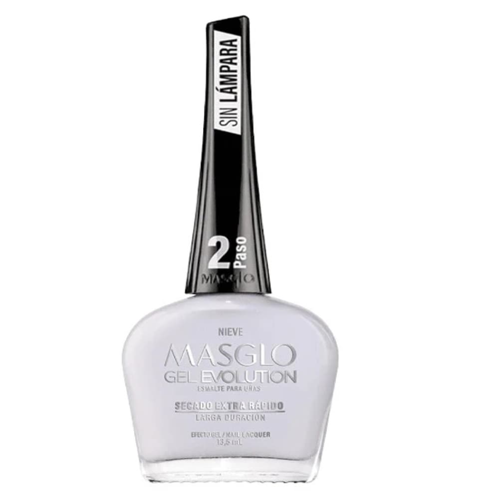 Esmalte Para Unas Masglo Gel Evolution Frasco Por 13.5Ml Nieve