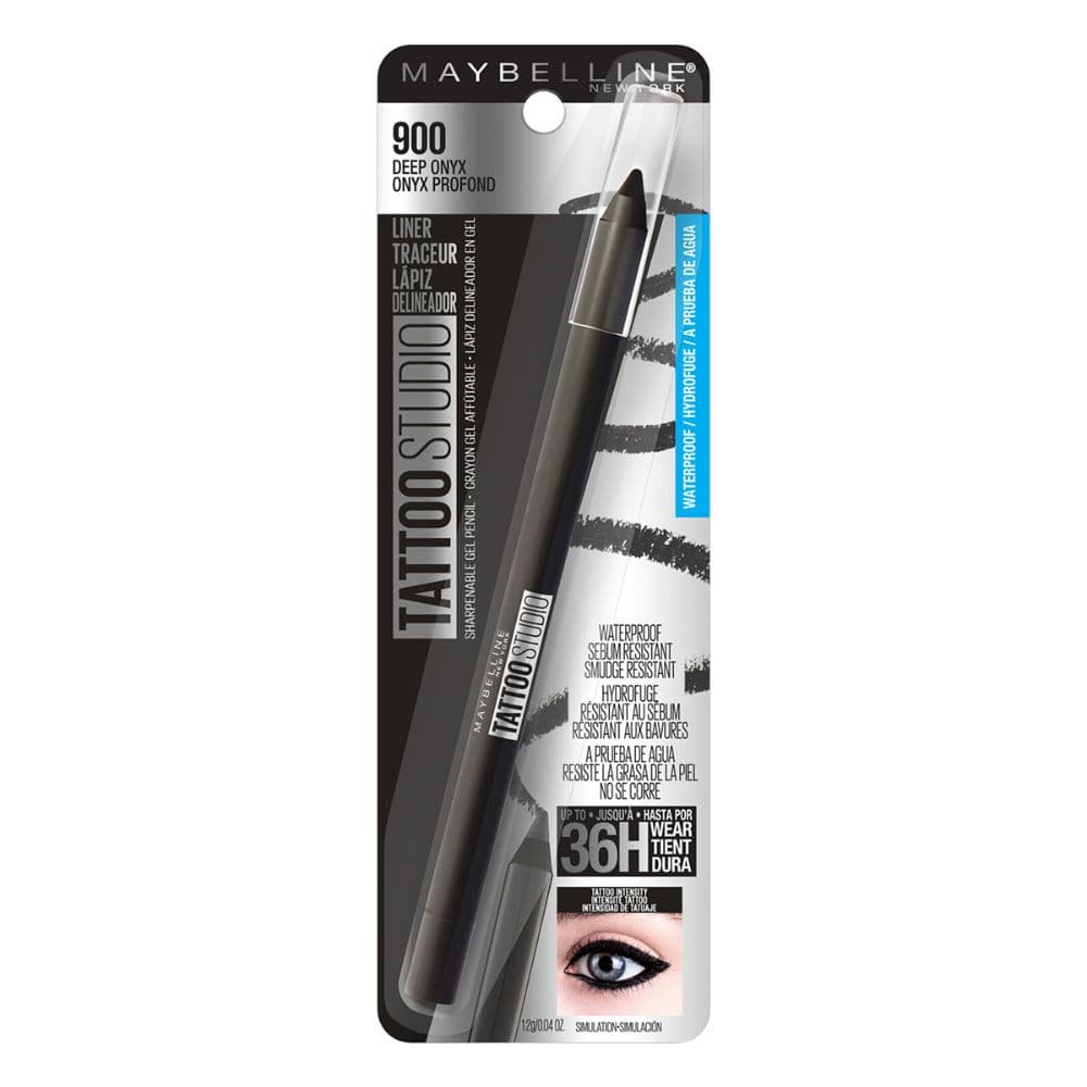Lapiz Delineador De Cejas Maybelline Eye Studio Tattoo Liner Onyx 2,5 Gr