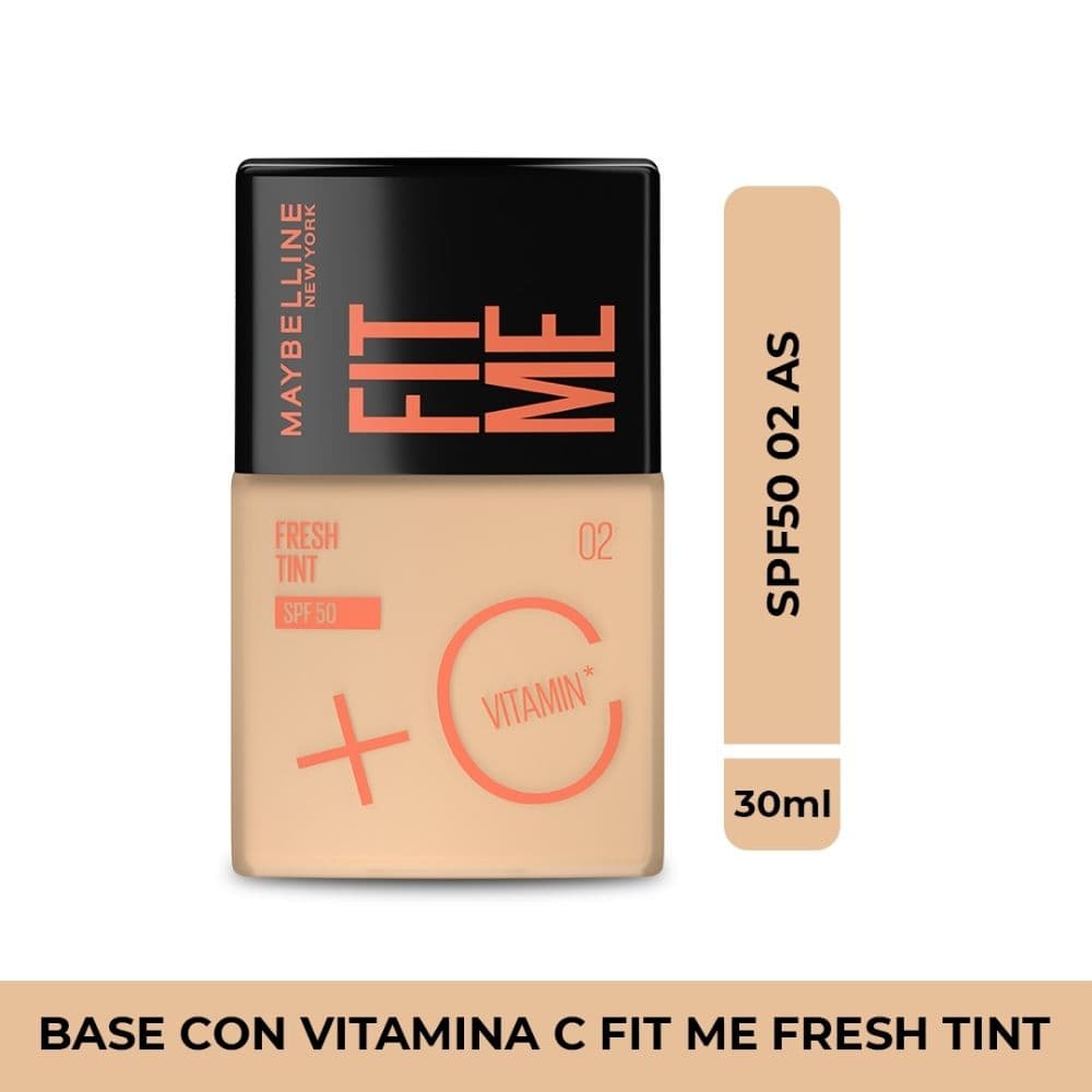 Base Líquida Maybelline Fit Me Fresh Tint 2 30 Ml
