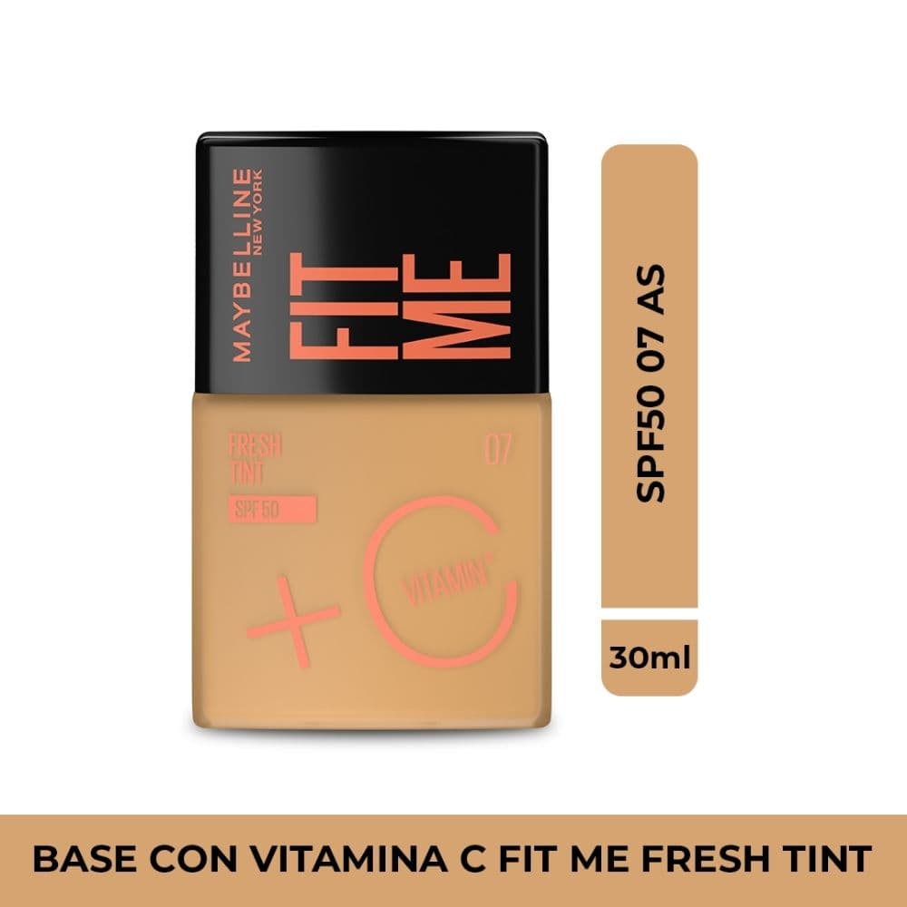 Base Líquida Maybelline Fit Me Fresh Tint 7 30 Ml