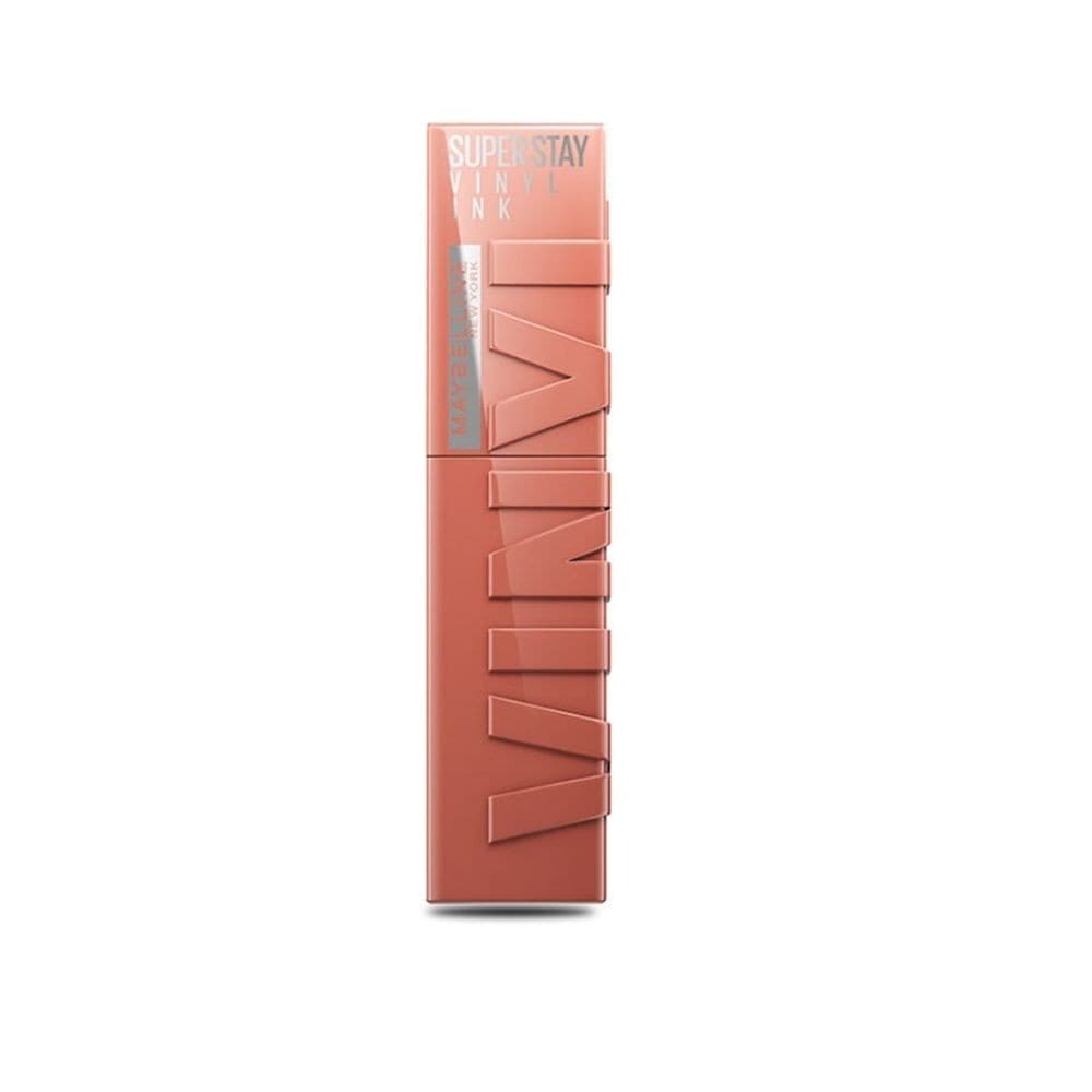 Labial Líquido Maybelline Super Stay Vinyl Ink Acabado Brillante Tono Golden 4.2 Ml