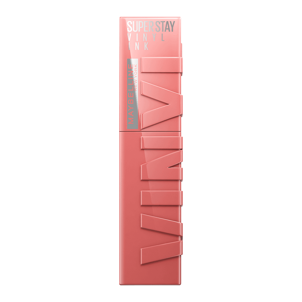 Labial Líquido Maybelline Super Stay Vinyl Ink Acabado Brillante Tono Charmed 4.2 Ml
