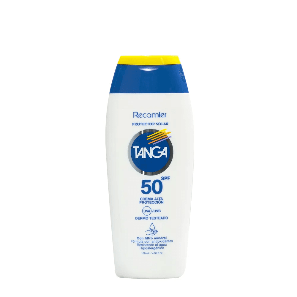 Protector Solar Tanga Spf Fps 50 Dermo Testeado Frasco X 130Ml