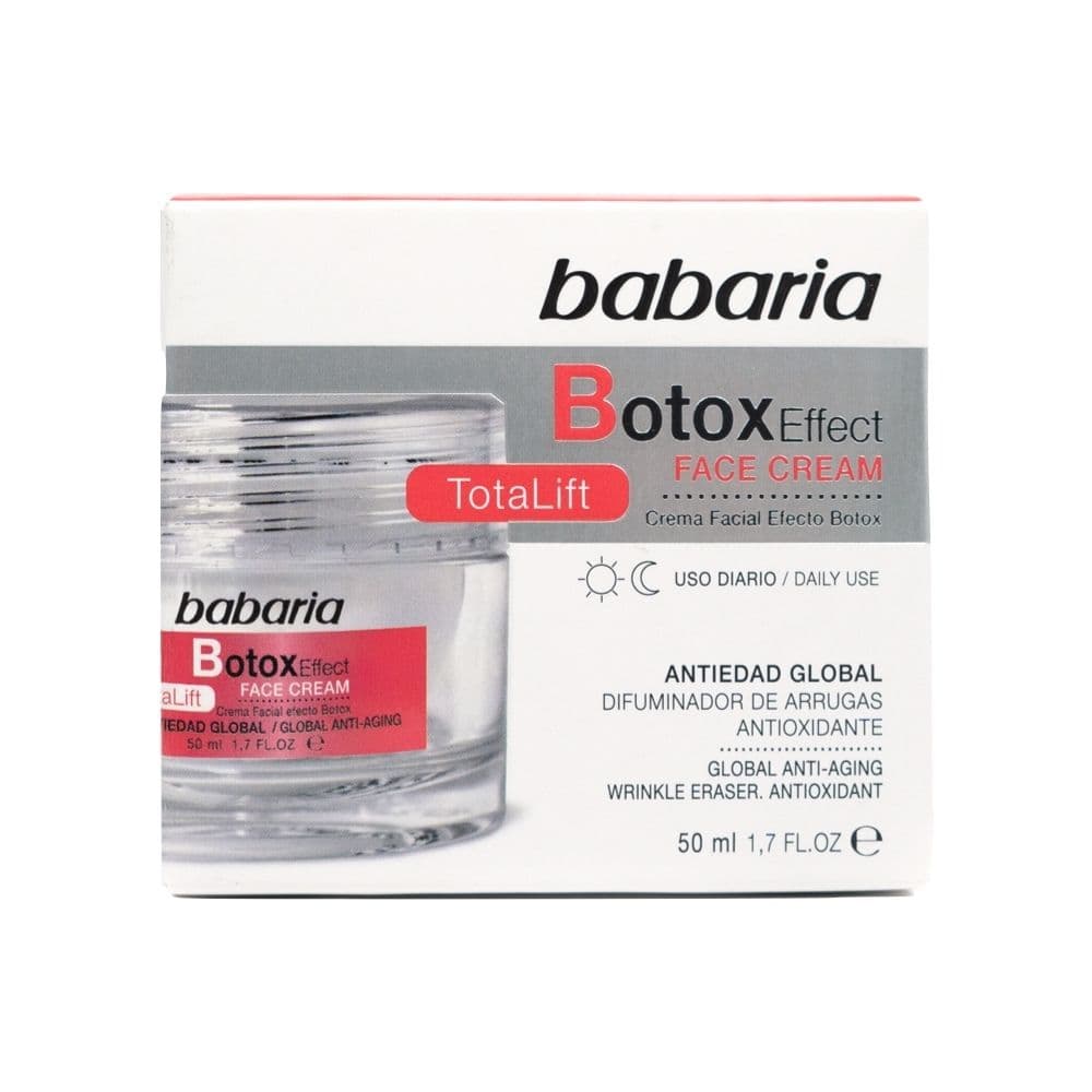 Crema Facial Babaria Efecto Botox Pote X 50Ml