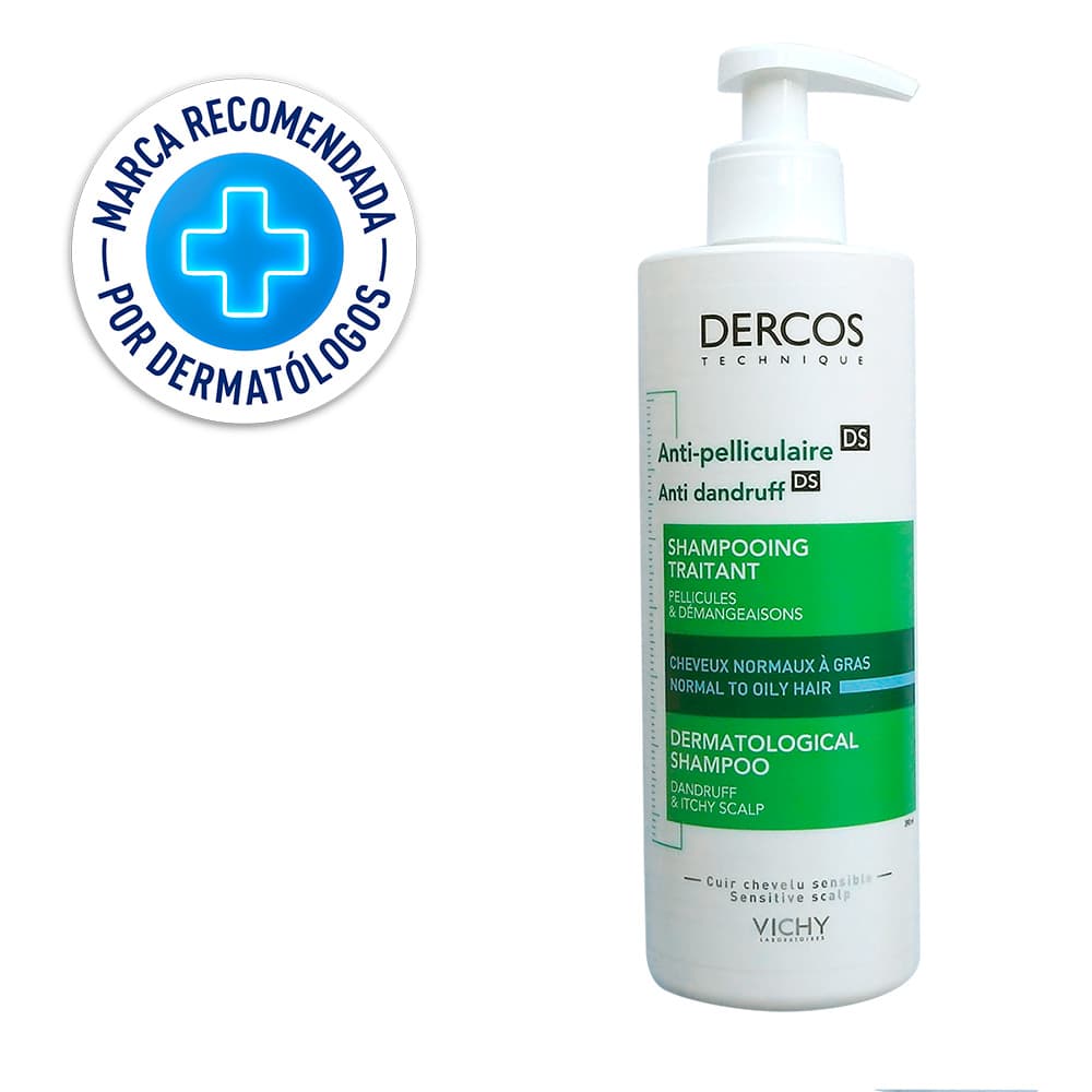 Shampoo Anticaspa Vichy Dercos  390Ml