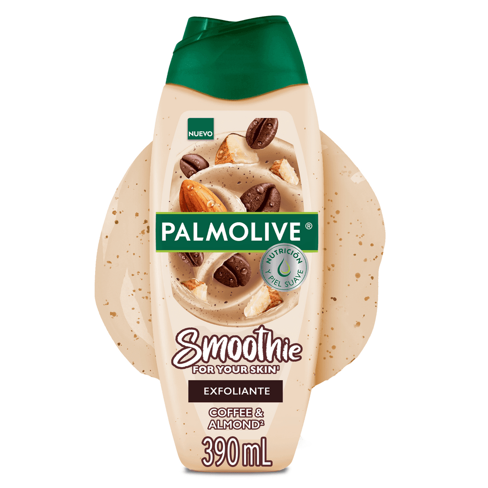 Jabón Liquido Corporal Palmolive Café Y Aceite De Almendras 390Ml