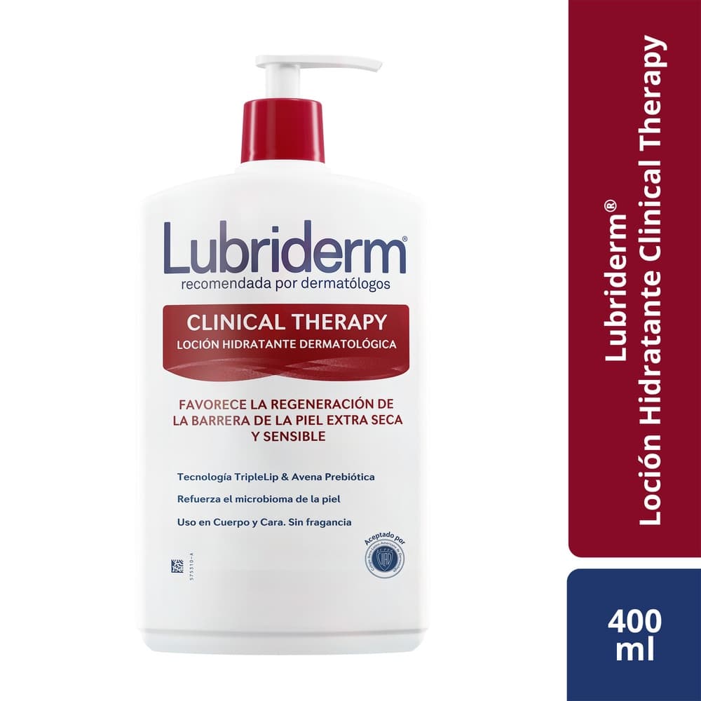 Locion Hidratante Lubriderm Clinical Therapy Fco 400Ml