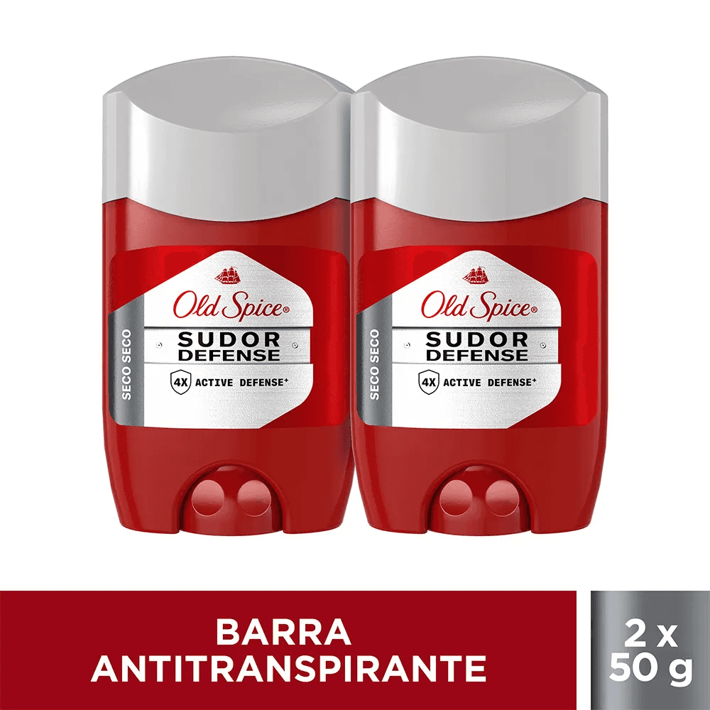 Promo Desodorante En Barra Old Spice Sudor Defense Paquete X 2 Barra X 50Gr