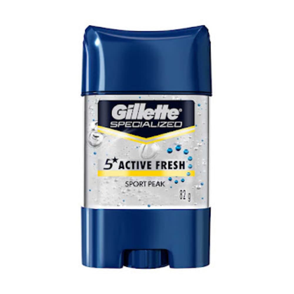 Promo Desodorante En Gel Gillette Active Fresh Paquete X 2 Frasco X 82Gr