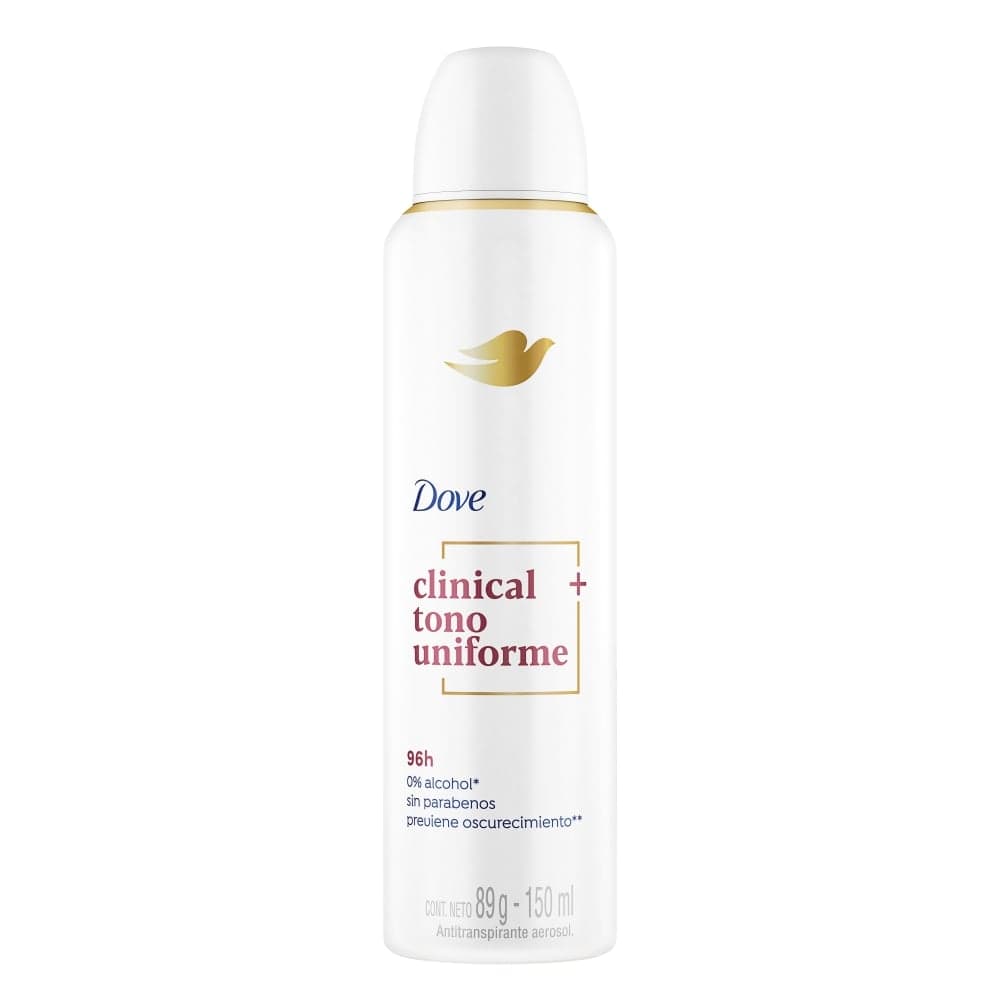Desodorante En Aerosol Dove Tono Uniforme 72H Frasco X 150Ml