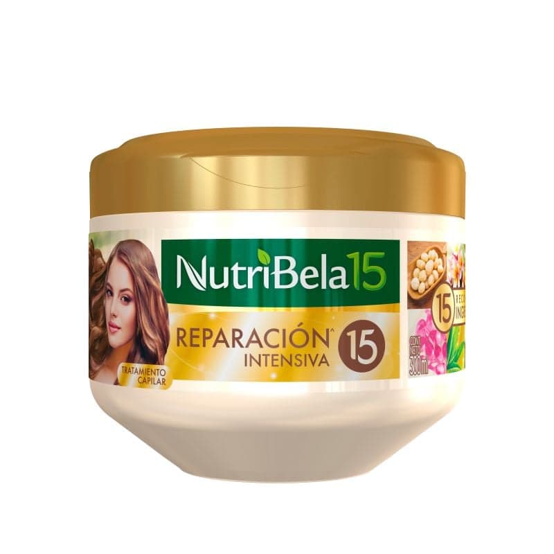 Tratamiento Capilar Nutribela 10 Reparacion Intensiva Pote X 300Ml