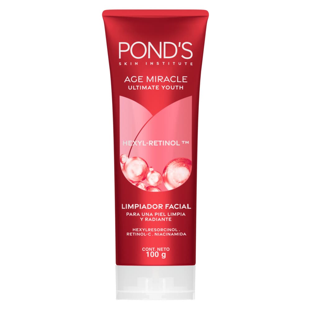 Limpiador Facial Ponds Age Miracle Hexyl Retinol Tubo X 100Gr
