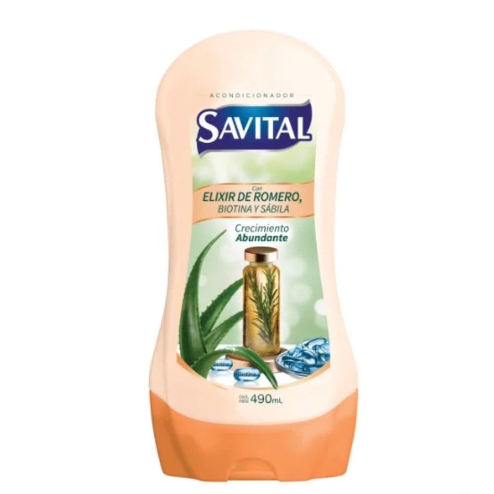 Acondicionador Savital Restauracion Profunda Frasco X 490Ml