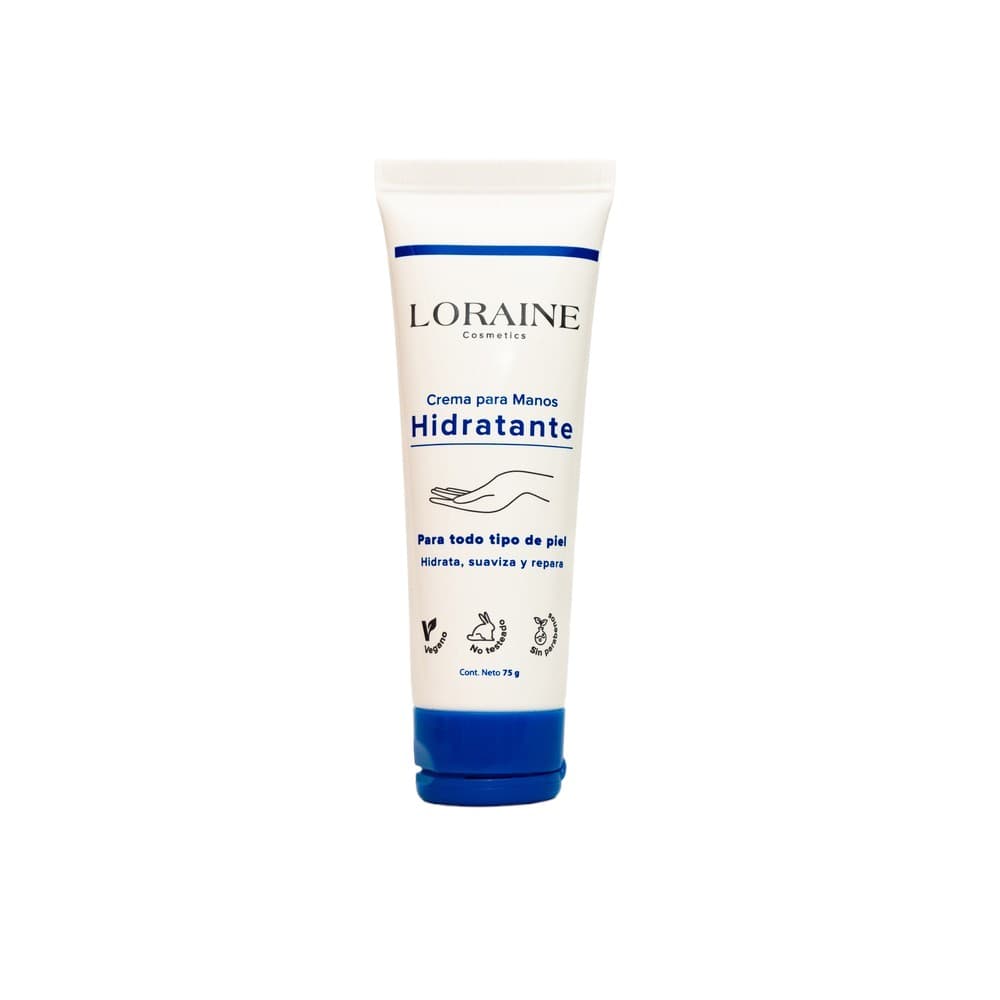 Crema Para Manos Loraine Cosmetics Hidratante Tubo Por 75Gr