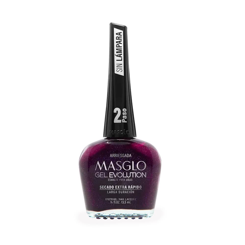 Esmalte Para Uñas Masglo Gel Evolution Arriesgada Frasco Por 13.5Ml