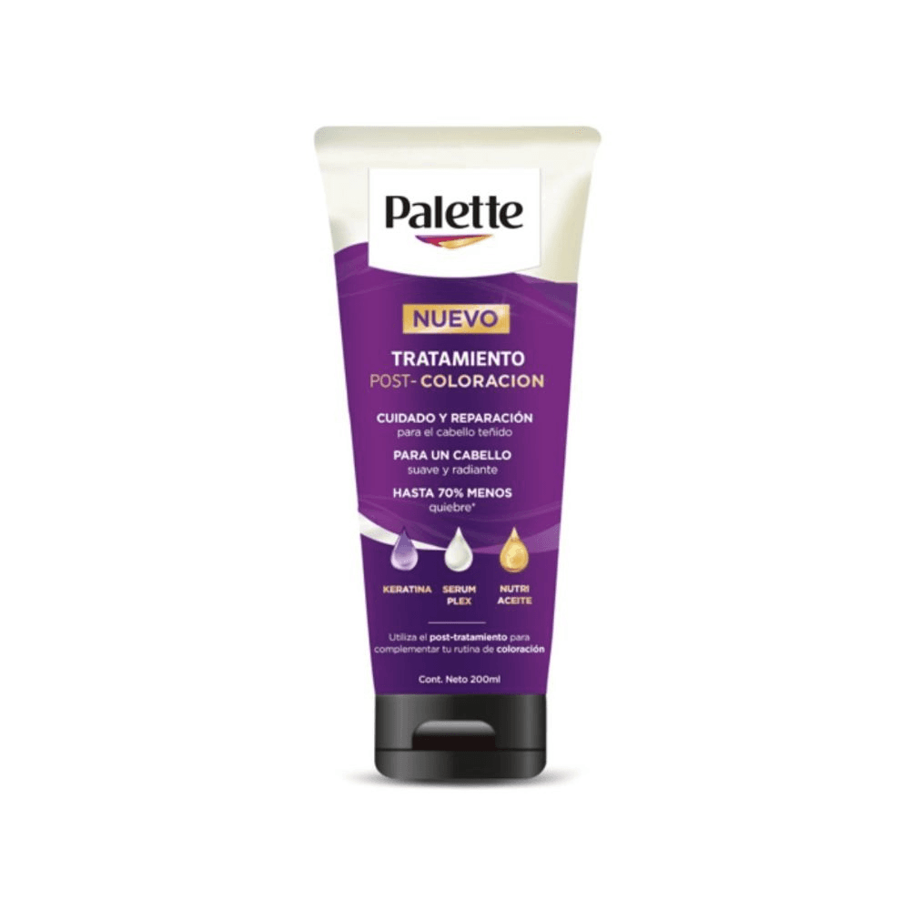 Tratamiento Para El Cabello Palette Post Coloración 200 Ml