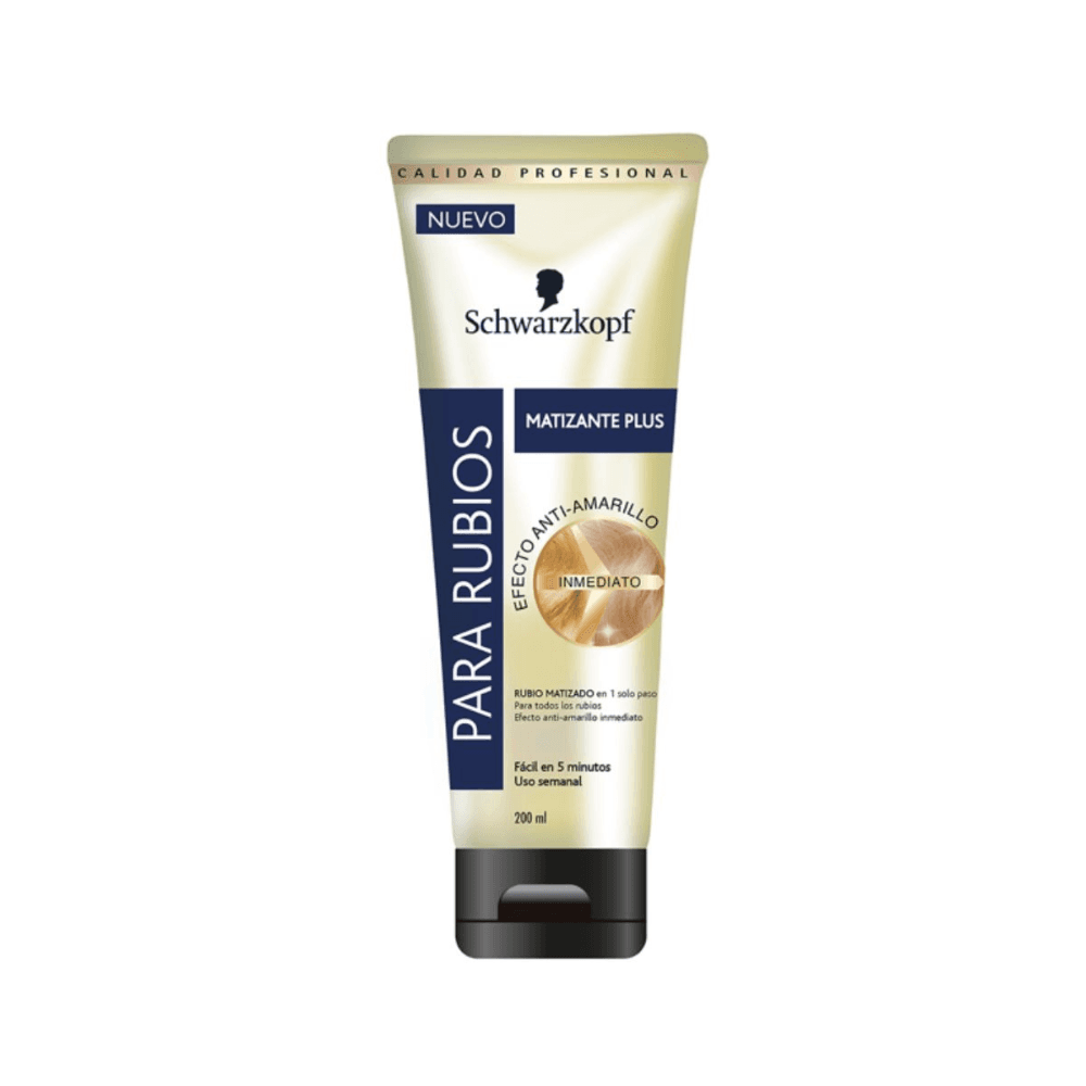 Matizante Plus Schwarzkopf Efecto Inmediato 200Ml