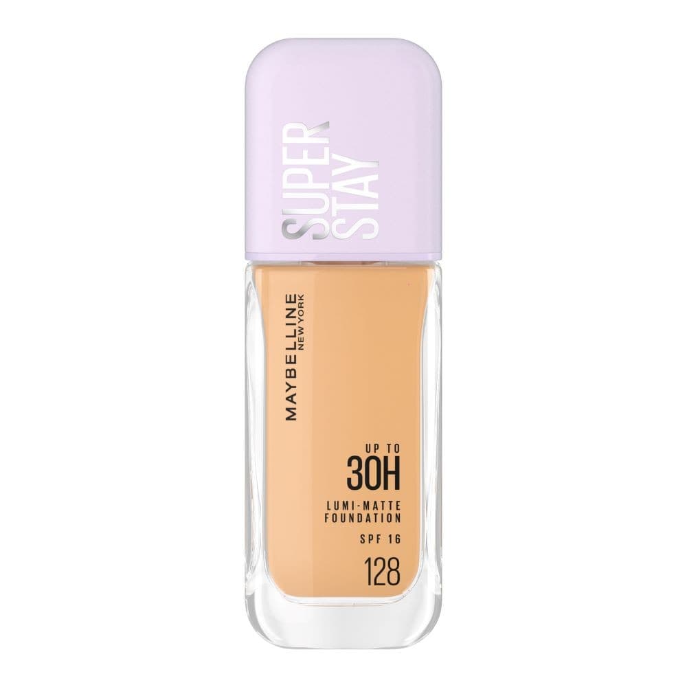 Base Líquida Maybelline Superstay Lumi Matte Acabado Mate Luminoso Tono 128 X35Ml