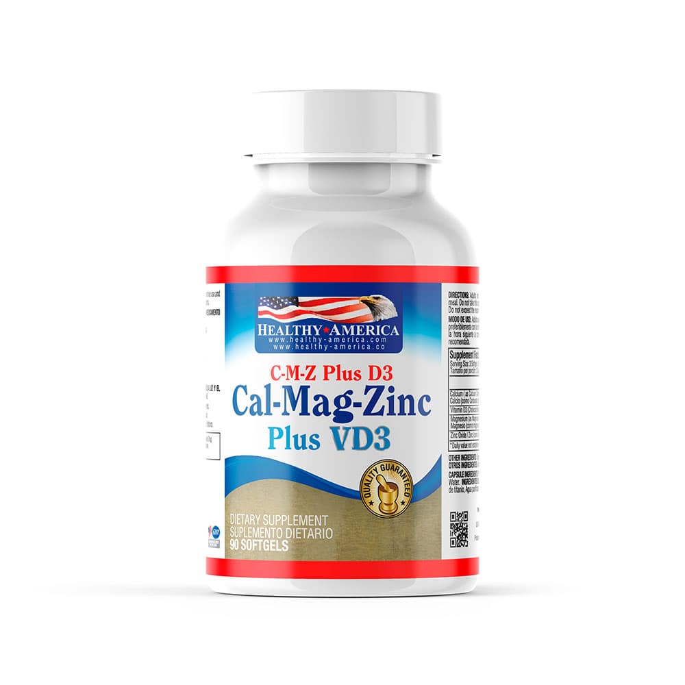 Cal-Mag-Zinc C-M-Z Plus D3 Cap Bland Fco X 90