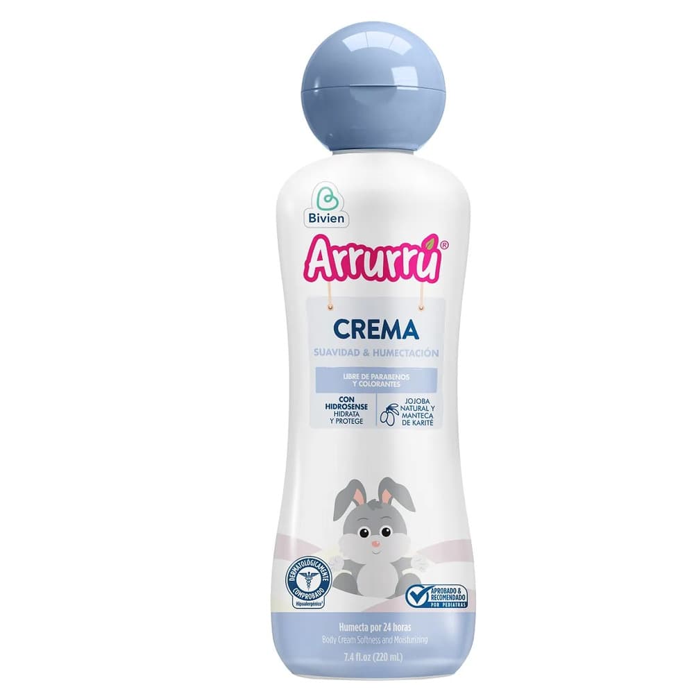 Crema Arrurru Suavidad Y Humectacion Frasco Por 220Ml