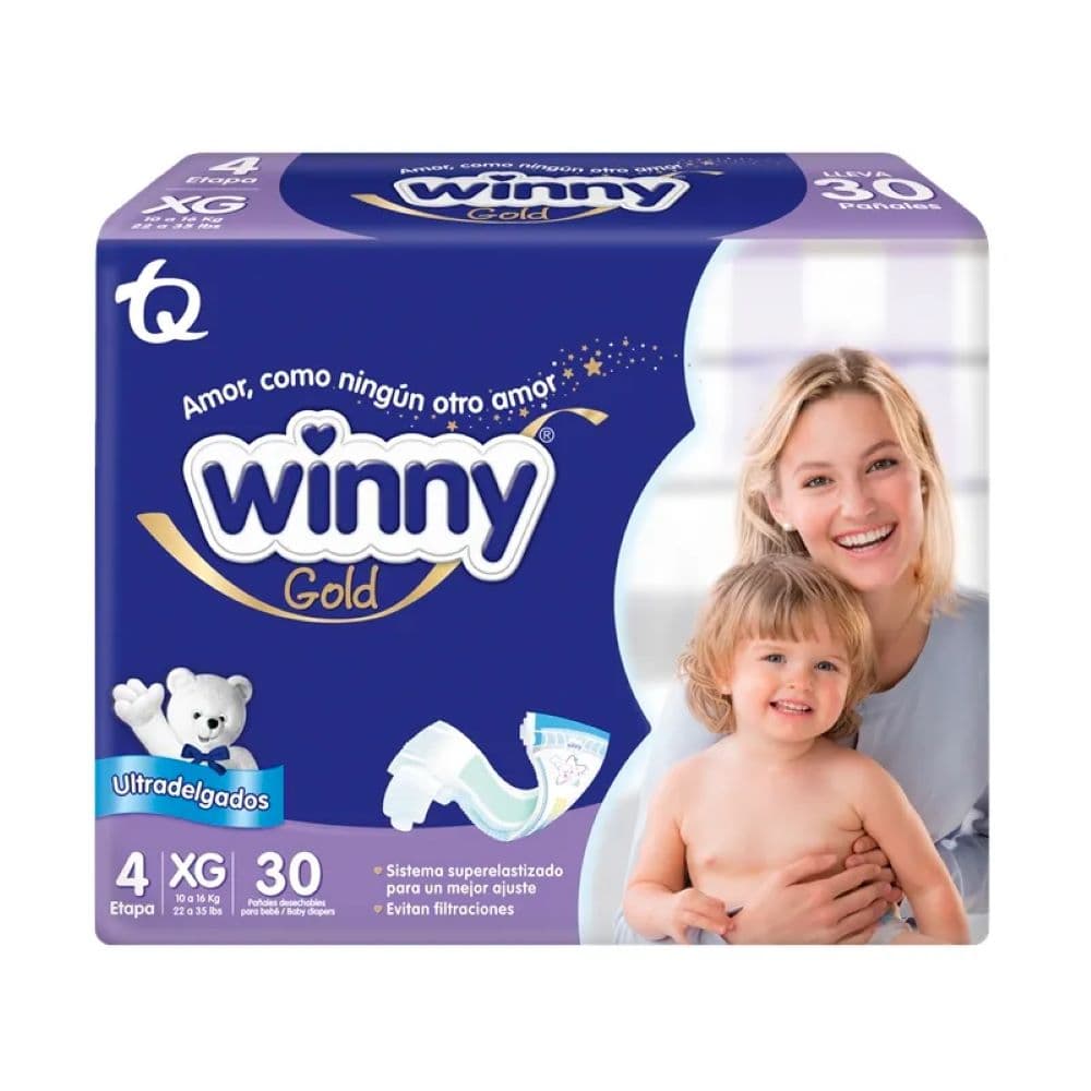 Panal Winny Gold Paquete X 30 Und Etapa 4 Xg