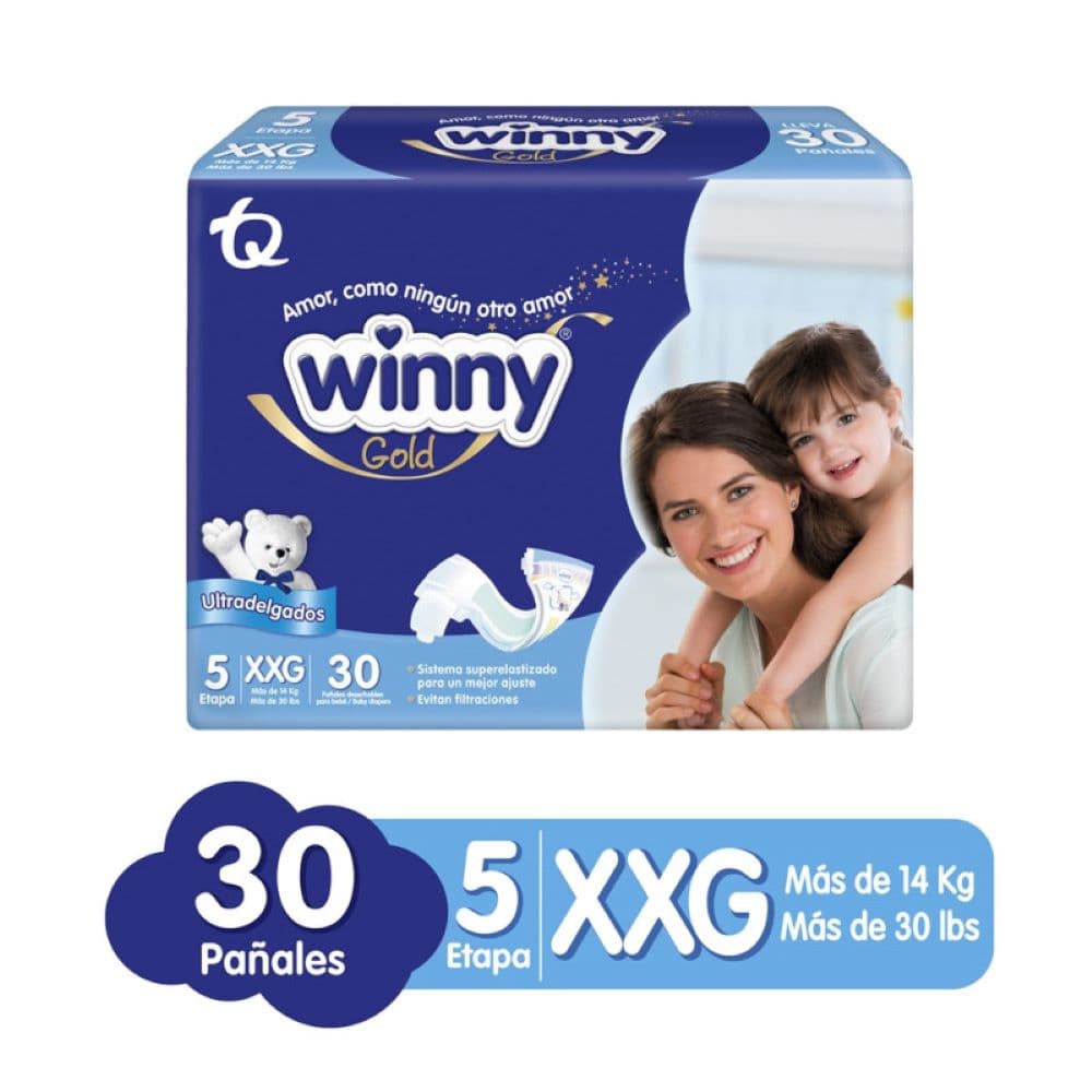 Panal Winny Gold Paquete X 30 Und Etapa 5 Xxg