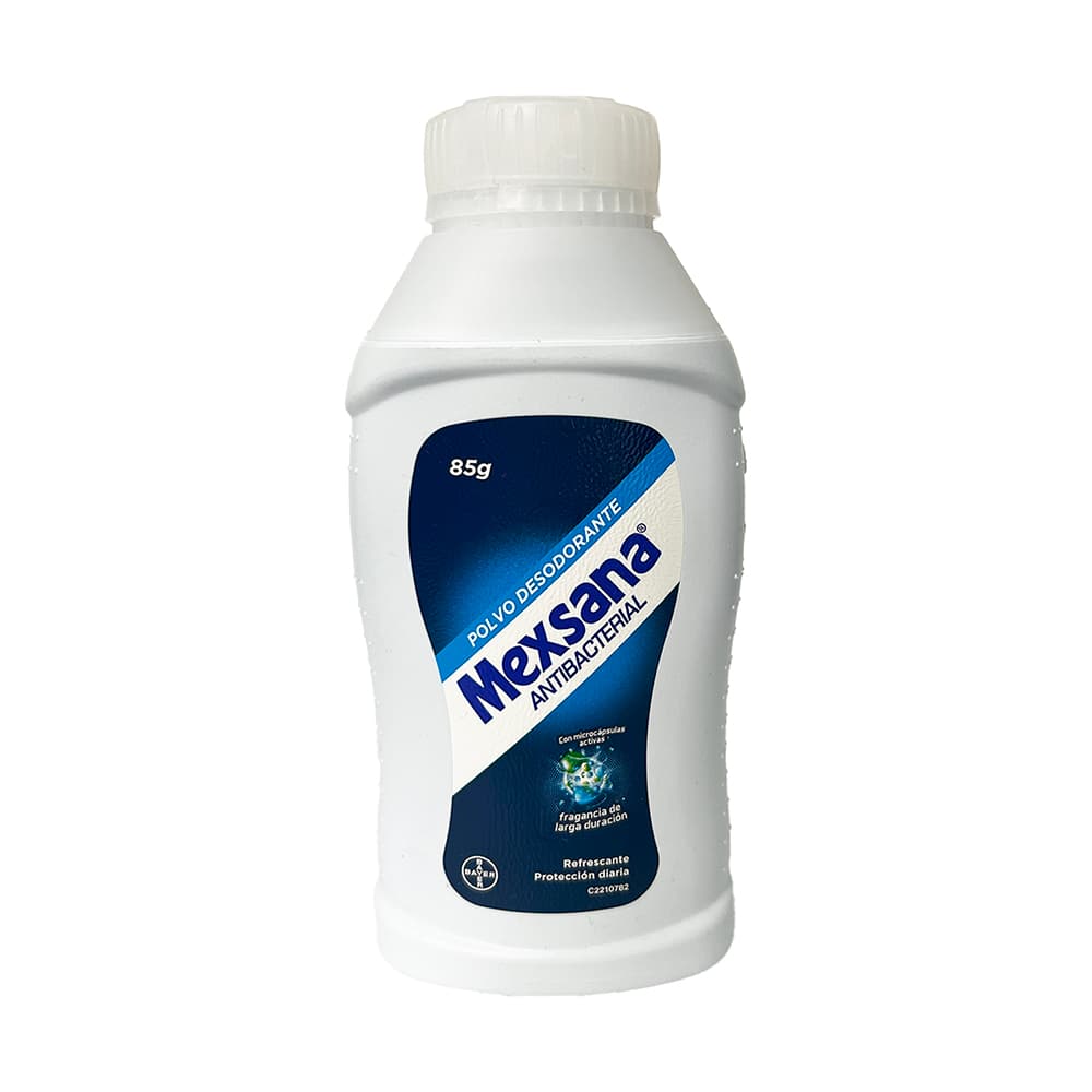 Talco Mexsana Antibacterial Frasco 85Gr