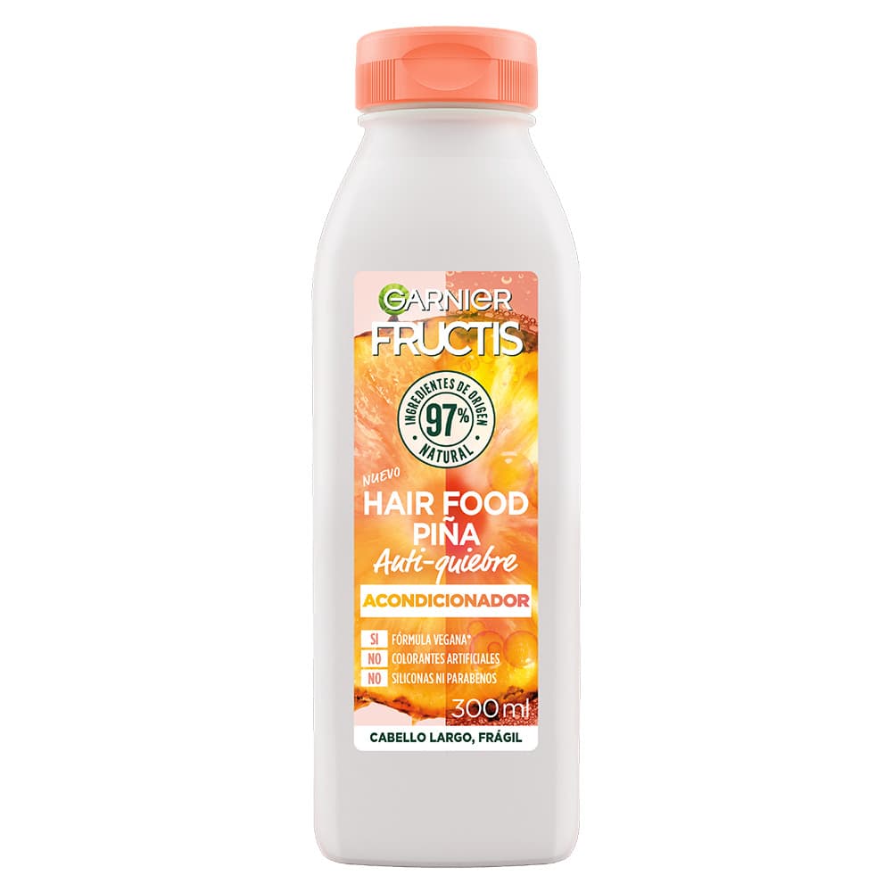 Acondicionador Anti-Quiebre Garnier Fructis Hair Food Piña 300Ml