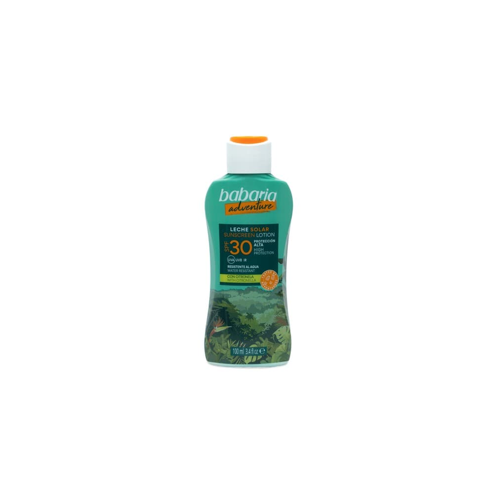 Leche Solar Babaria Adventure Spf30 Con Citronela Frasco 100Ml
