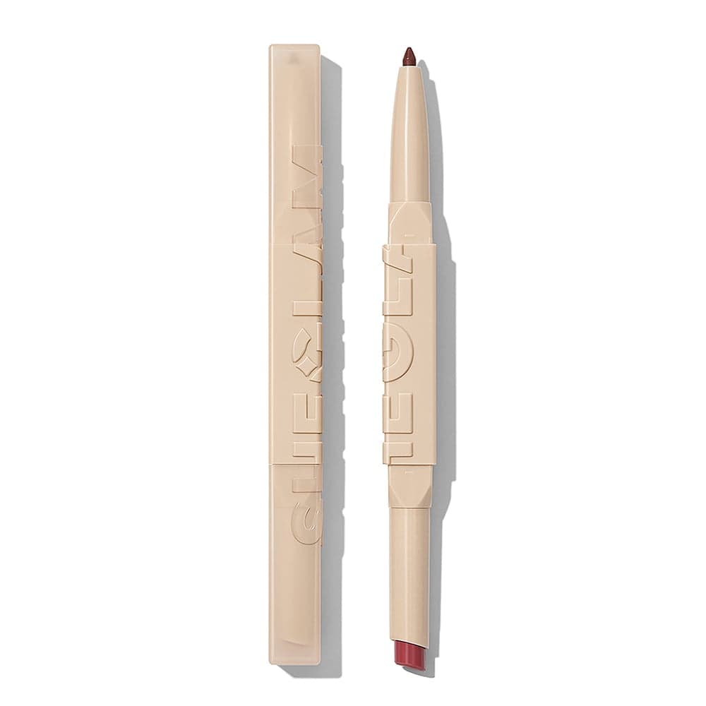 Lapiz Labial Sheglam Glam 101 Lipstick & Liner Duo Tubo 0.85Gr Cherry Fudge