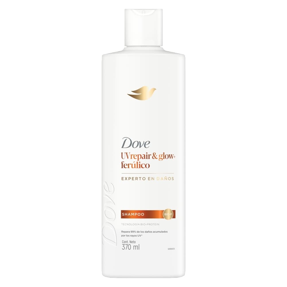 Shampoo Dove Uv Repair Y Glow + Ferulico Fco X 370Ml