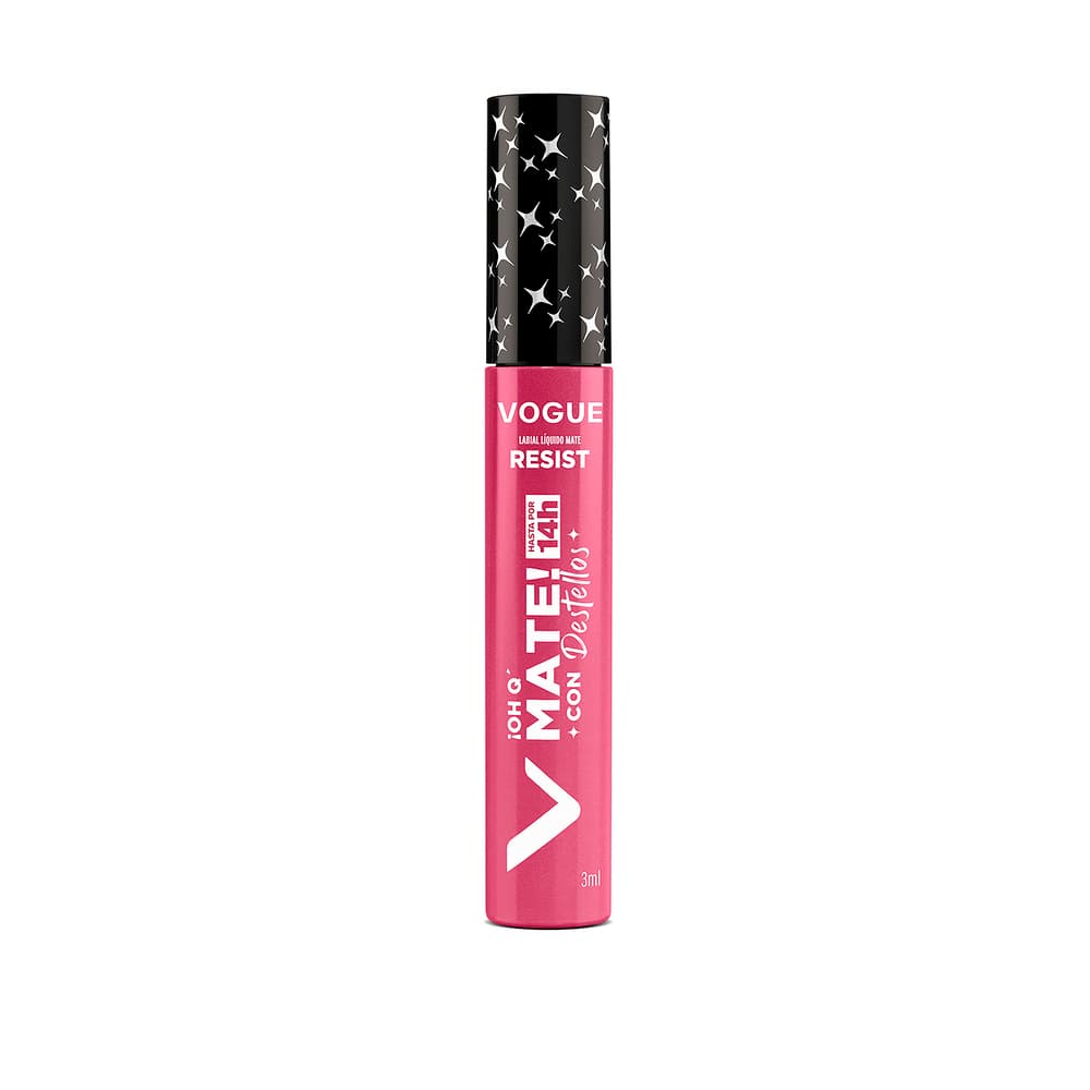 Labial Liquido Vogue Resist Mate Tub X 3Ml Estelar