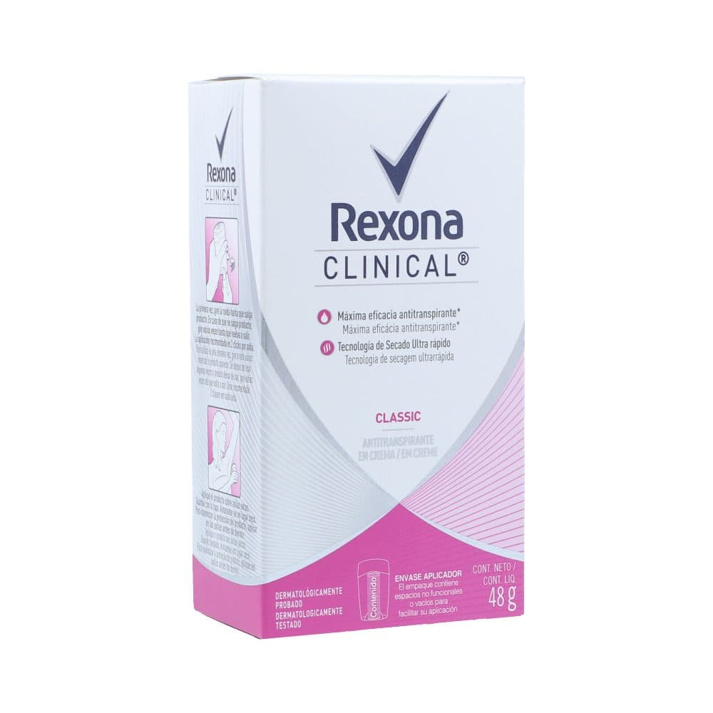 Desodorante Clinical Women Rexona Pote X 48Gr