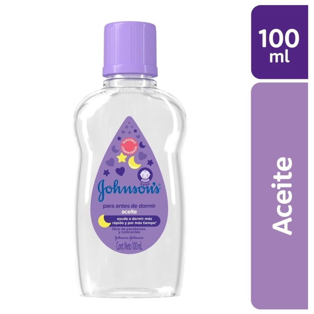 Aceite Baby Antes De Dormir Johnson Frasco X 100Ml