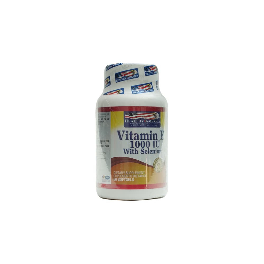Vitamina E Con Selenio 1000 Ui Capsula Blanda Frasco X 50