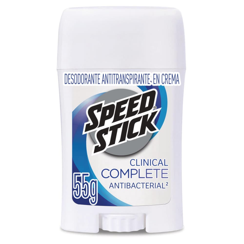 Desodorante En Crema Speed Stick Clinical Complete 96H Barra X 55Gr