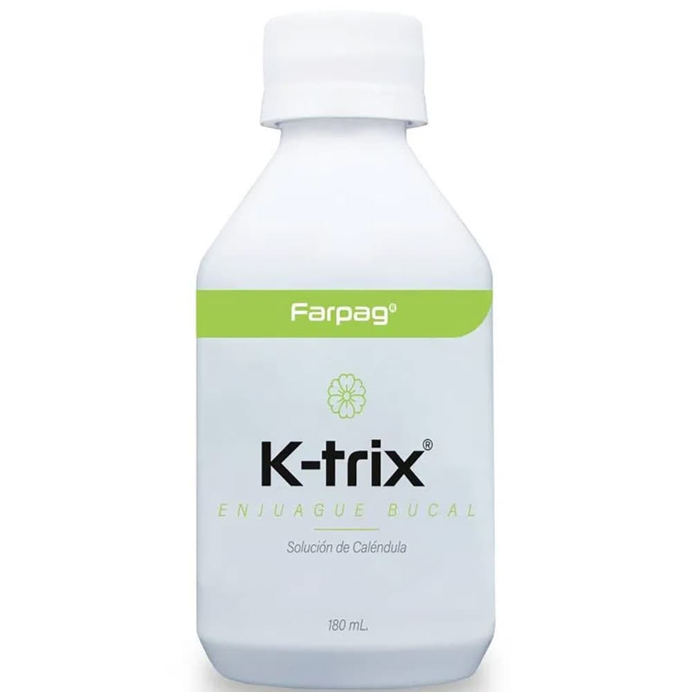 K-Trix Enjuague Bucal Farpag Solución De Calendula Frasco X 180Ml