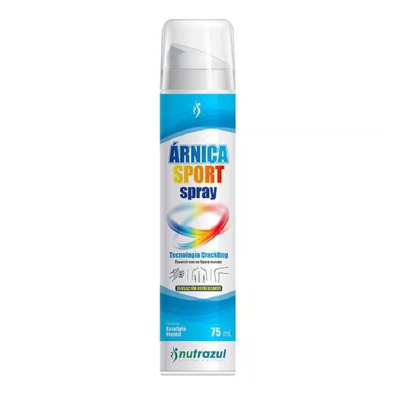 Arnica Sport Spray Nutrazul Tecnologia Crackling Frasco X 75 Ml