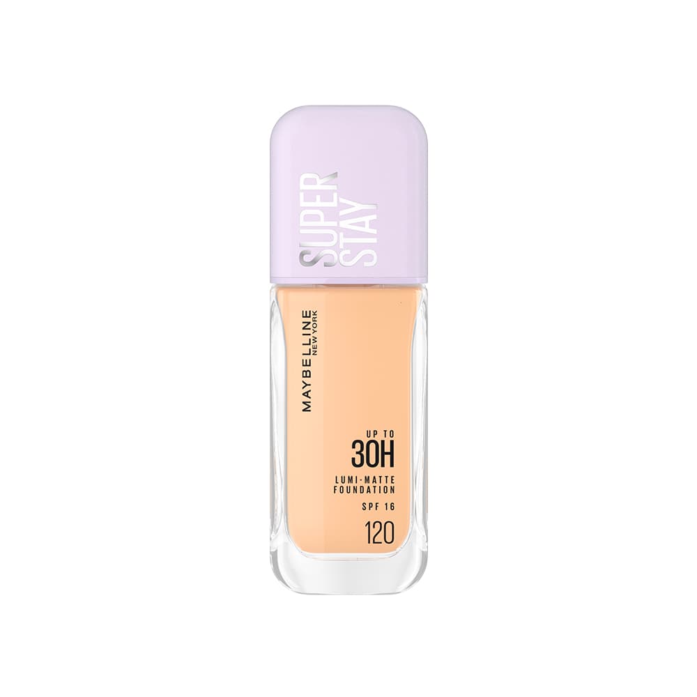 Base Líquida Maybelline Superstay Lumi Matte Acabado Mate Luminoso Tono 120 X35Ml