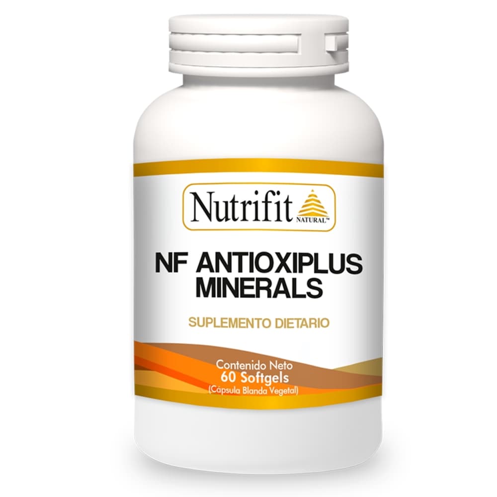 Suplemento Dietario Antioxiplus Minerals Nutrifit Capsulas Blandas Frasco Por 60
